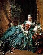 Portrat der Madame de Pompadour Francois Boucher
